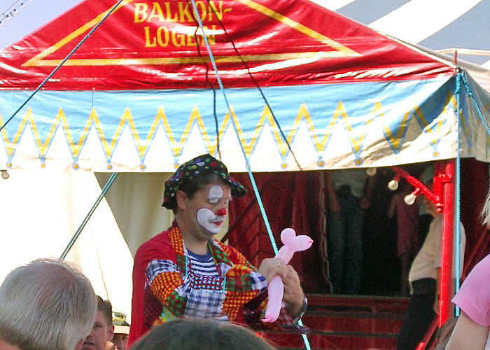 Show vom Clown Luftikus beim Zirkus Roncalli